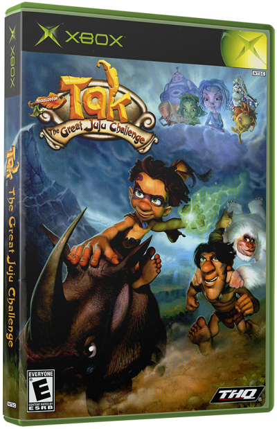 Tak - The Great Juju Challenge (USA)3D boxes